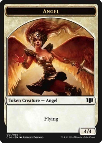 Angel Token (01) // Cat Token (02) [Commander 2014 Tokens] [Non-Foil]