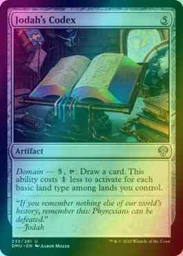Jodah's Codex [233] [Dominaria United] [Foil]