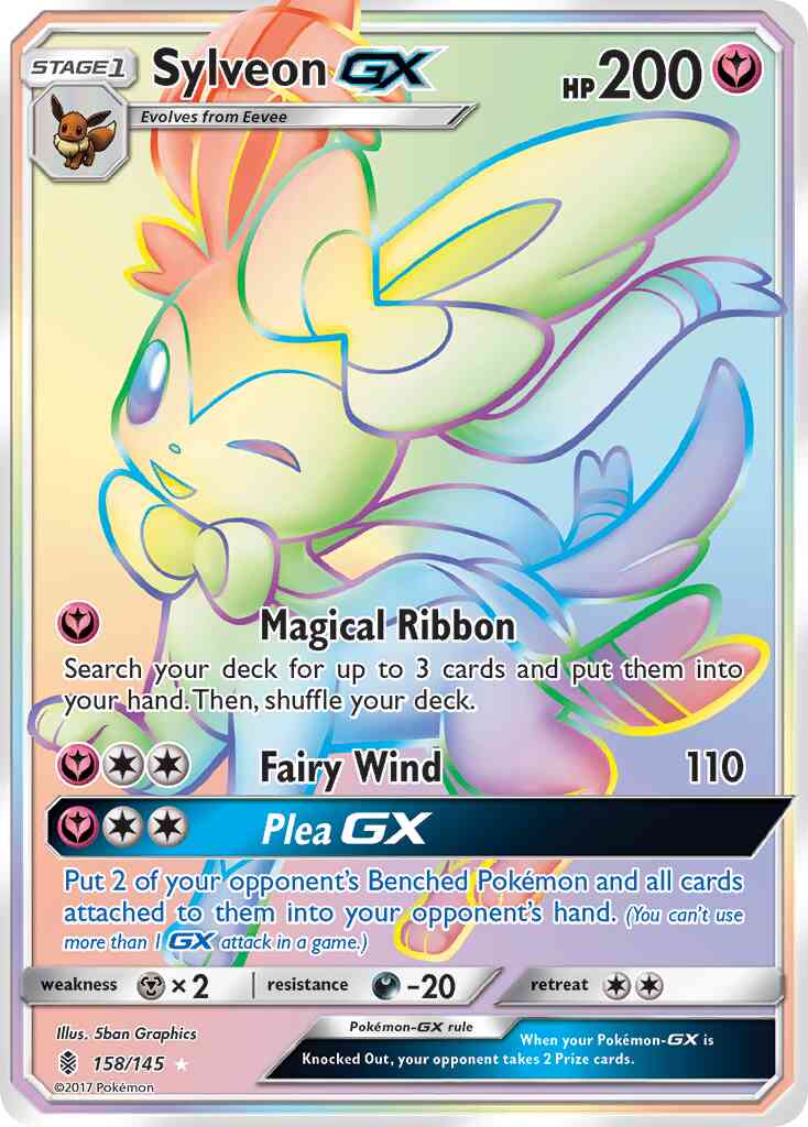 Sylveon-GX - 158/145 - Rare Secret [sm2-158] [Secret]