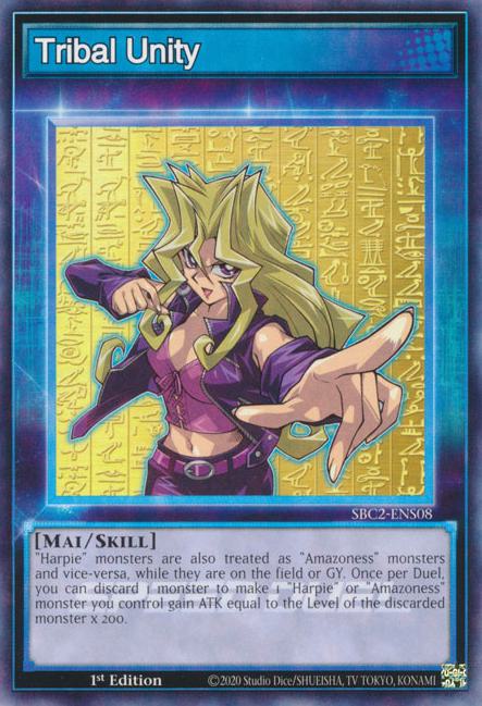 Tribal Unity - SBC2-ENS08 - Common - 1st Edition