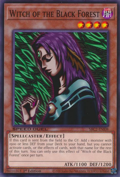 Witch of the Black Forest - SBC2-ENI08 - Common - 1st Edition