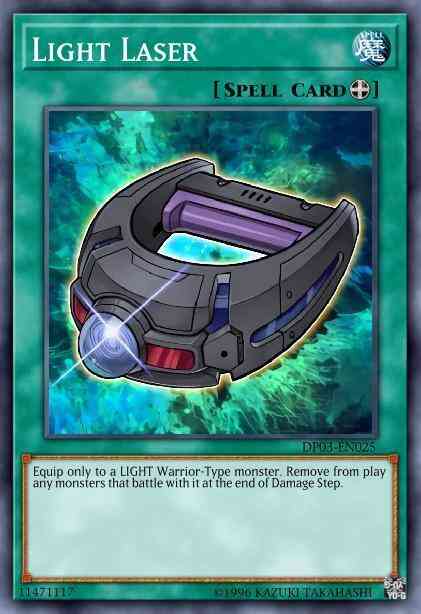Light Laser - DP03-EN025 - Super Rare - 1st Edition