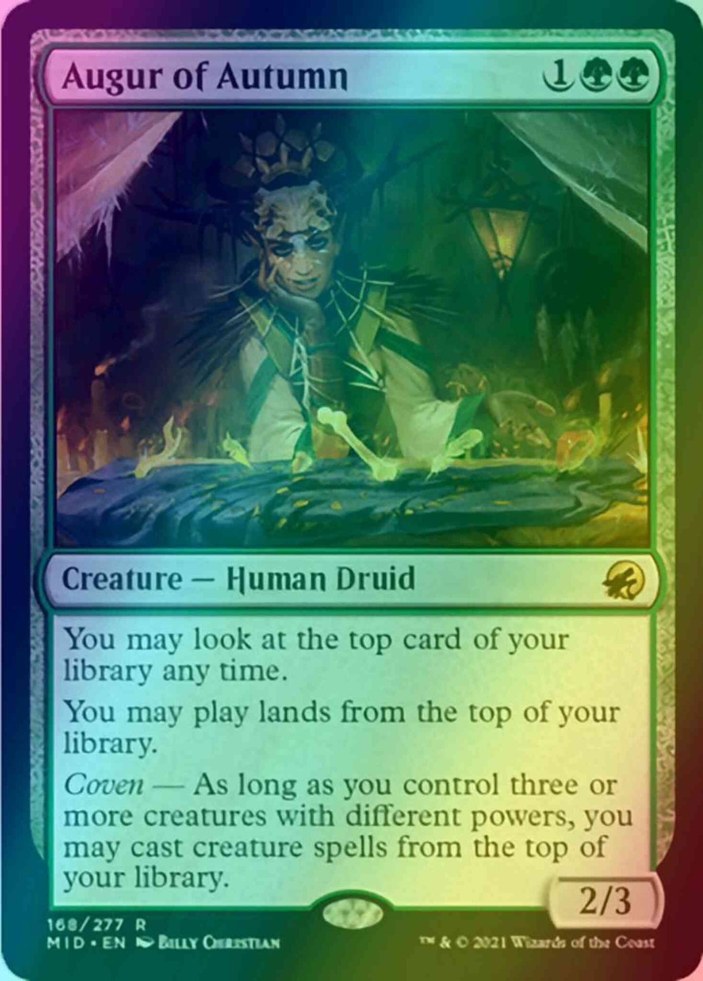 Augur of Autumn [168] [Innistrad: Midnight Hunt] [Foil]