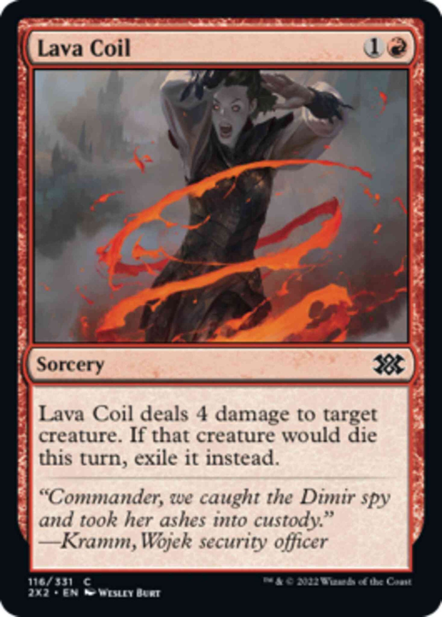 Lava Coil [116] [Double Masters 2022] [Non-Foil]