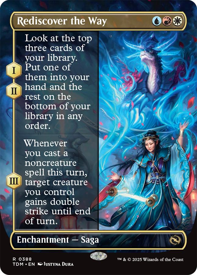 Rediscover the Way [388] [Borderless] [Tarkir: Dragonstorm] [Non-Foil]