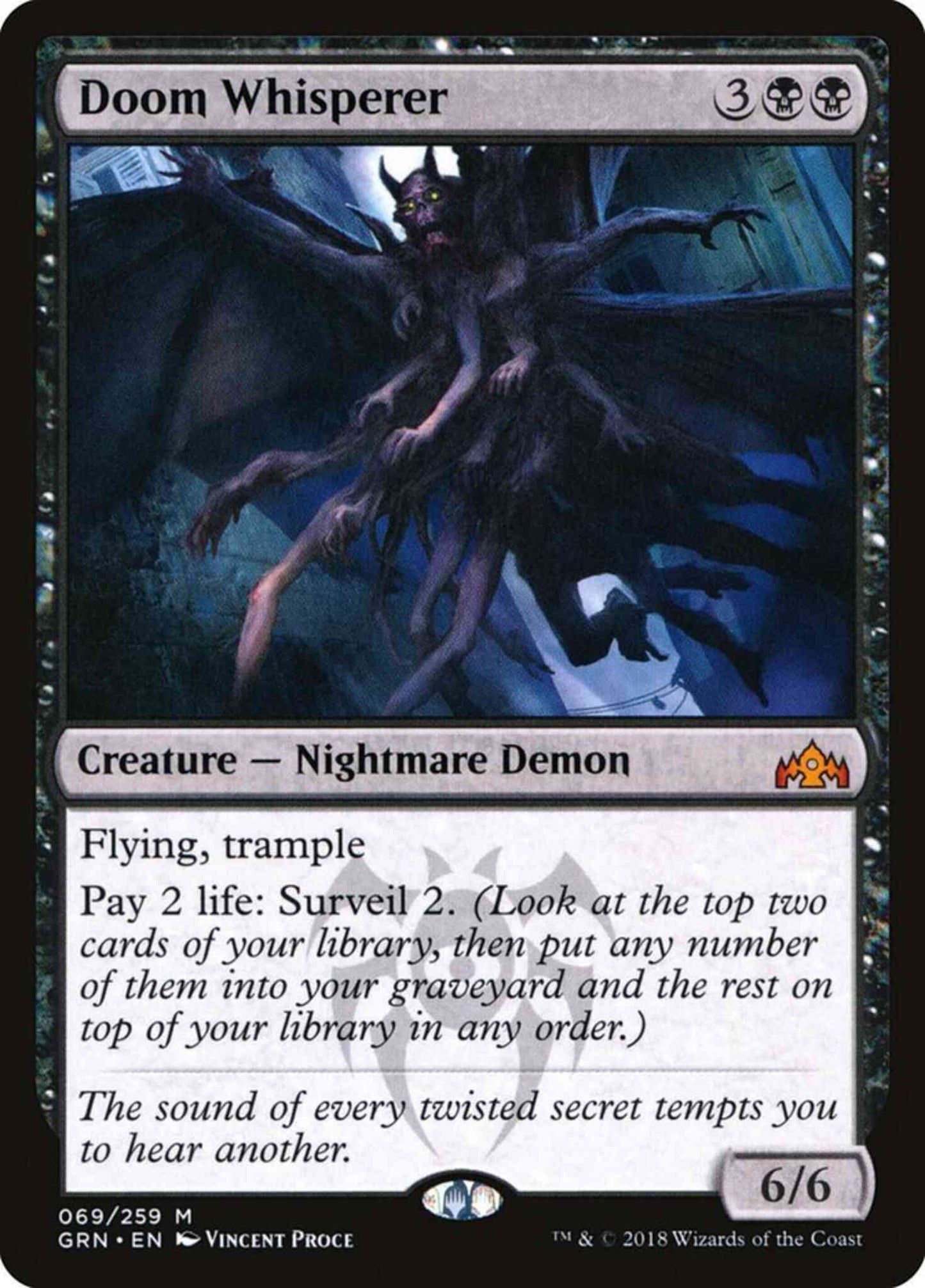 Doom Whisperer [69] [Guilds of Ravnica] [Non-Foil]