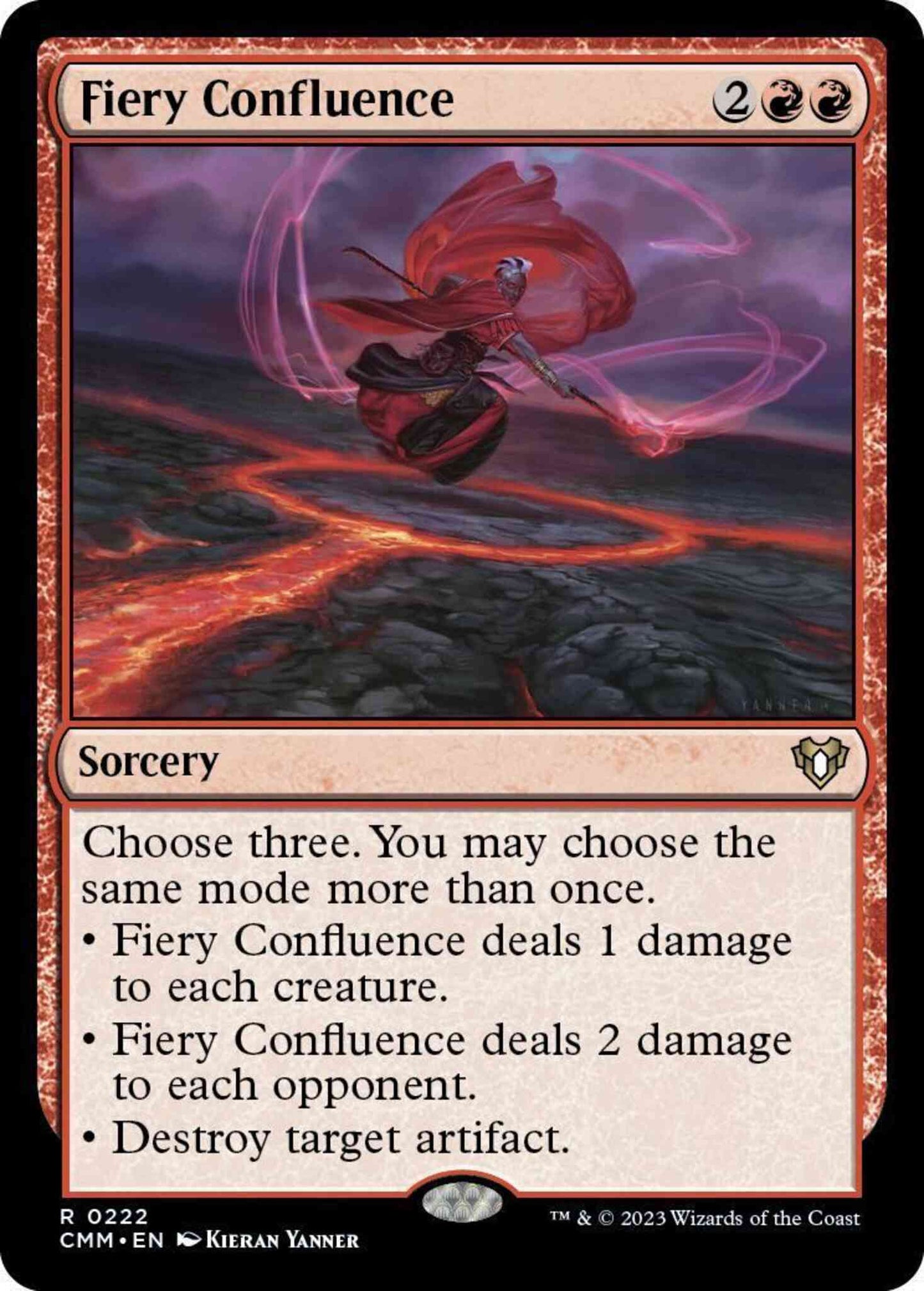 Fiery Confluence [222] [Commander Masters] [Non-Foil]