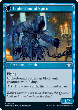 Soulcipher Board // Cipherbound Spirit [79] [Innistrad: Crimson Vow] [Non-Foil]
