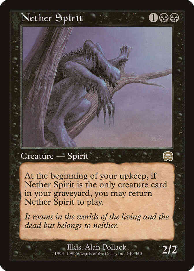 Nether Spirit [149] [Mercadian Masques] [Non-Foil]