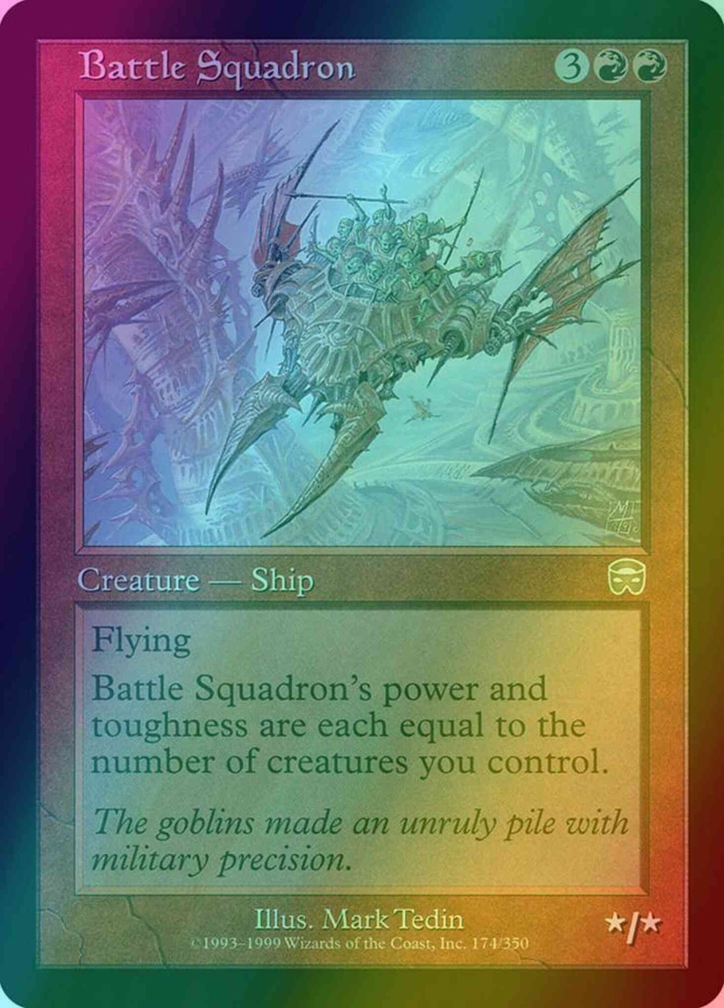 Battle Squadron [174] [Mercadian Masques] [Foil]