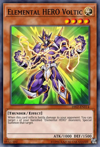 Elemental HERO Voltic - LCGX-EN039 - Common - 1st Edition