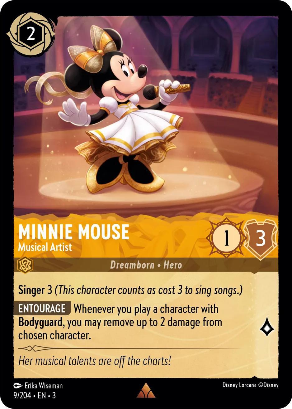 Minnie Mouse - Musical Artist - 9/204 [Into the Inklands] [Non-Foil]