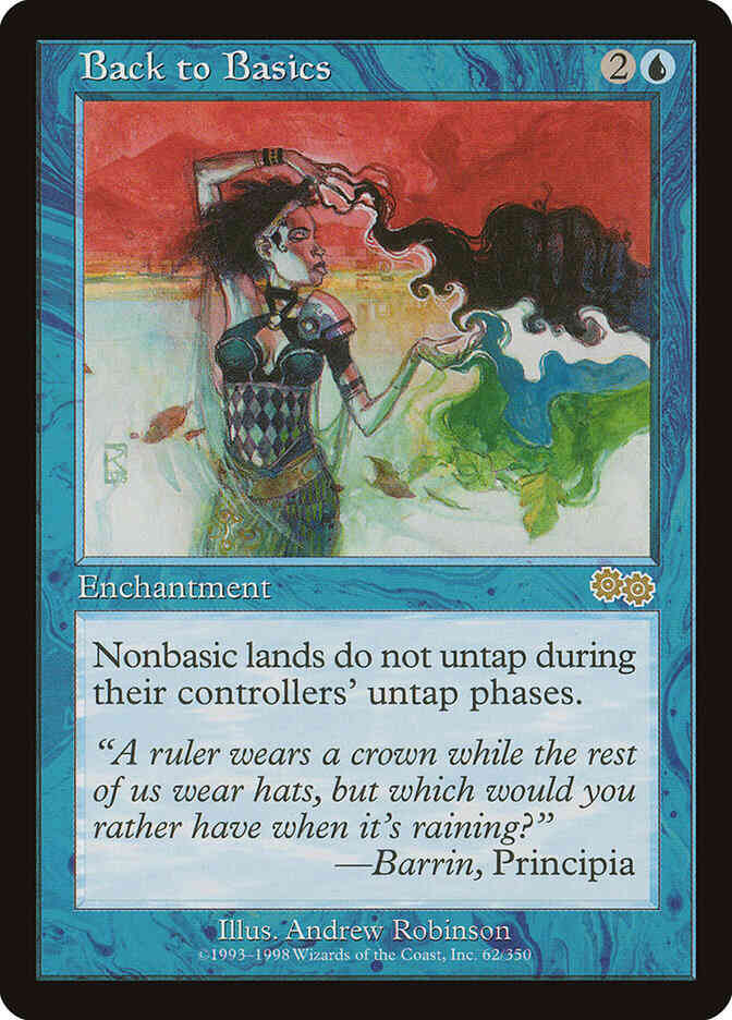 Back to Basics [62] [Urza's Saga] [Non-Foil]