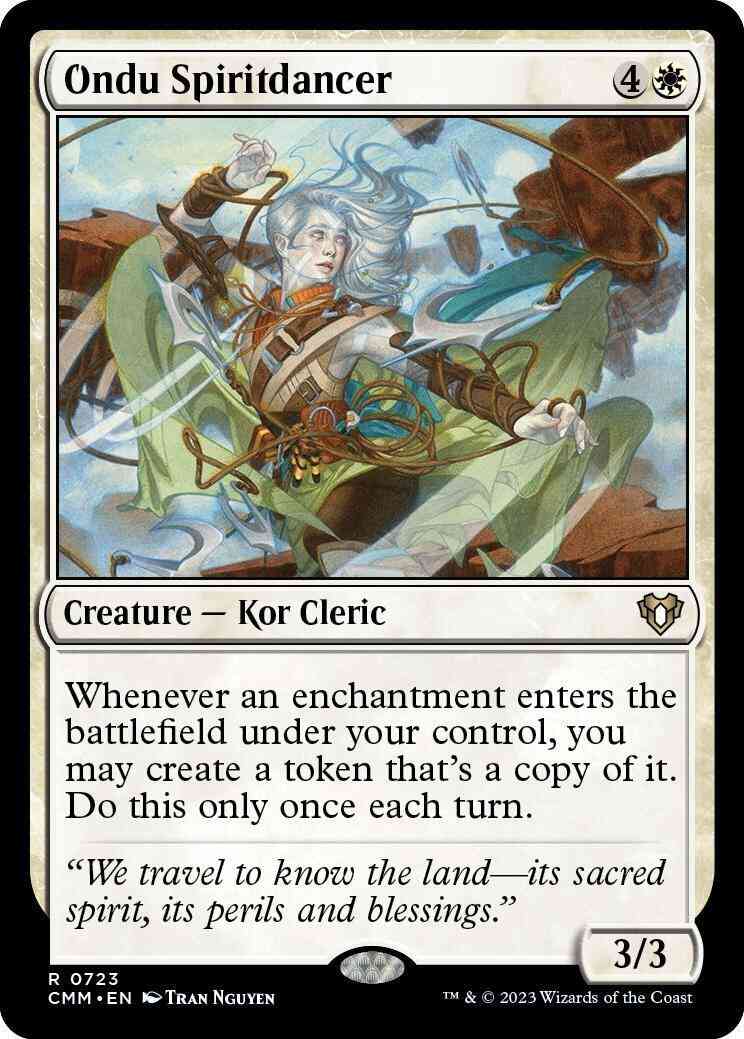 Ondu Spiritdancer [723] [Commander Masters] [Non-Foil]