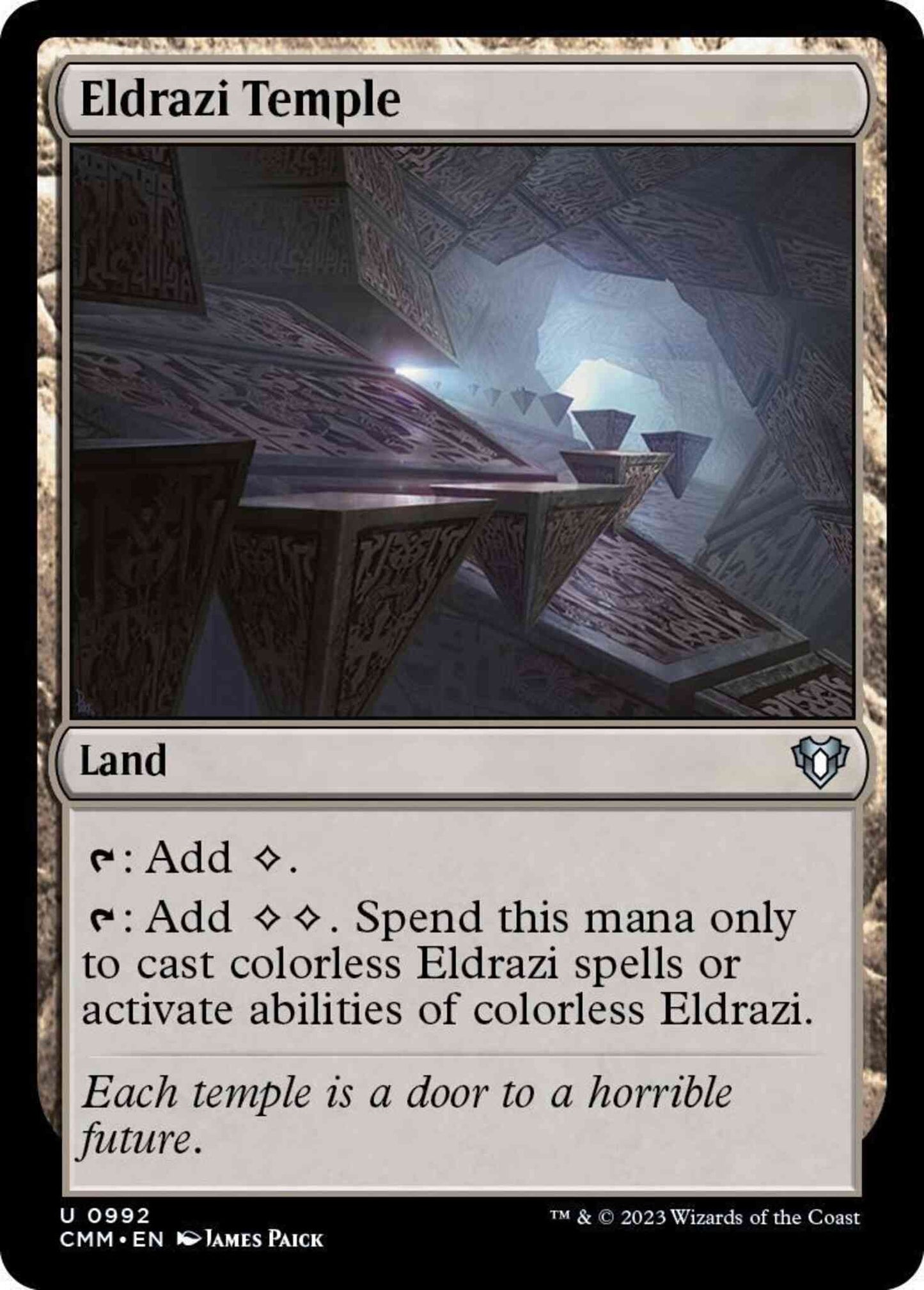 Eldrazi Temple [992] [Commander Masters] [Non-Foil]