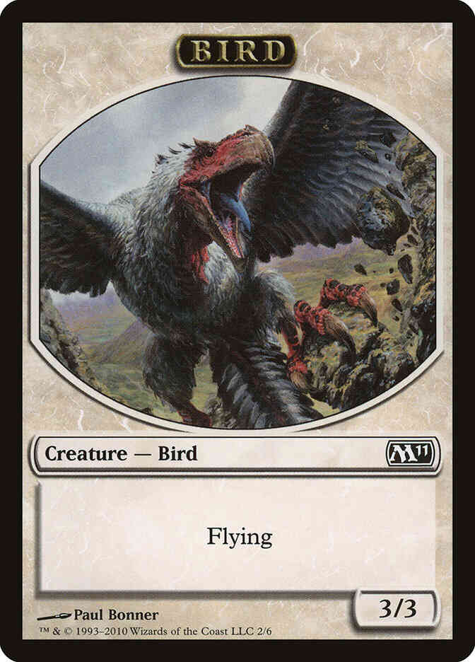 Bird Token [02] [Magic 2011 Tokens] [Non-Foil]