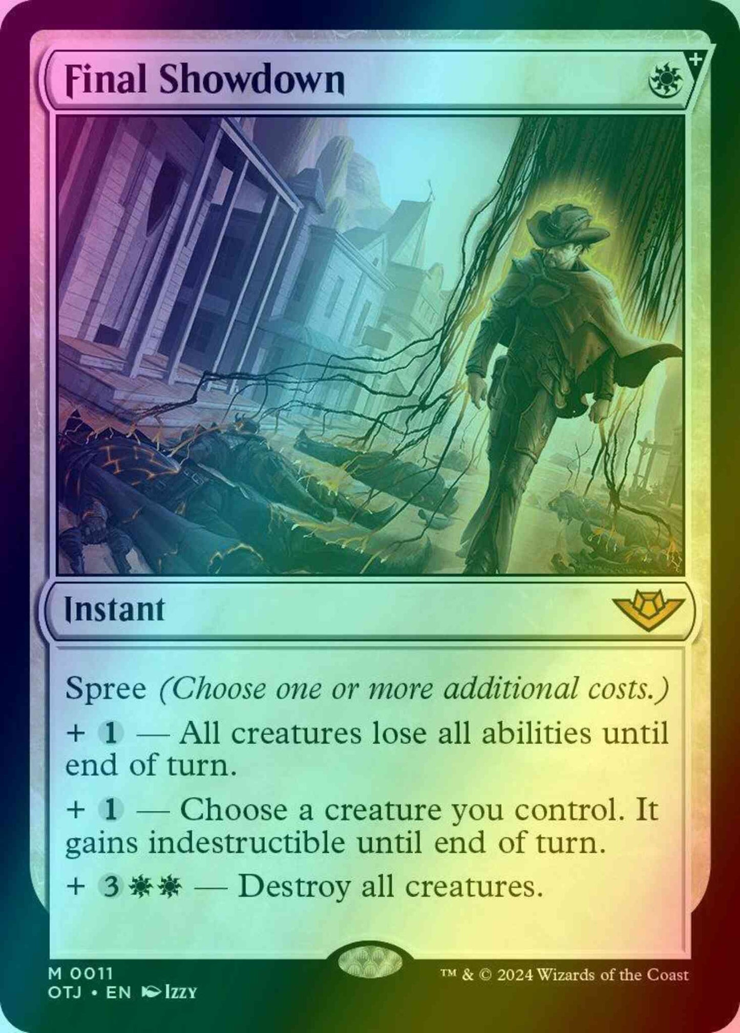 Final Showdown [11] [Outlaws of Thunder Junction] [Foil]