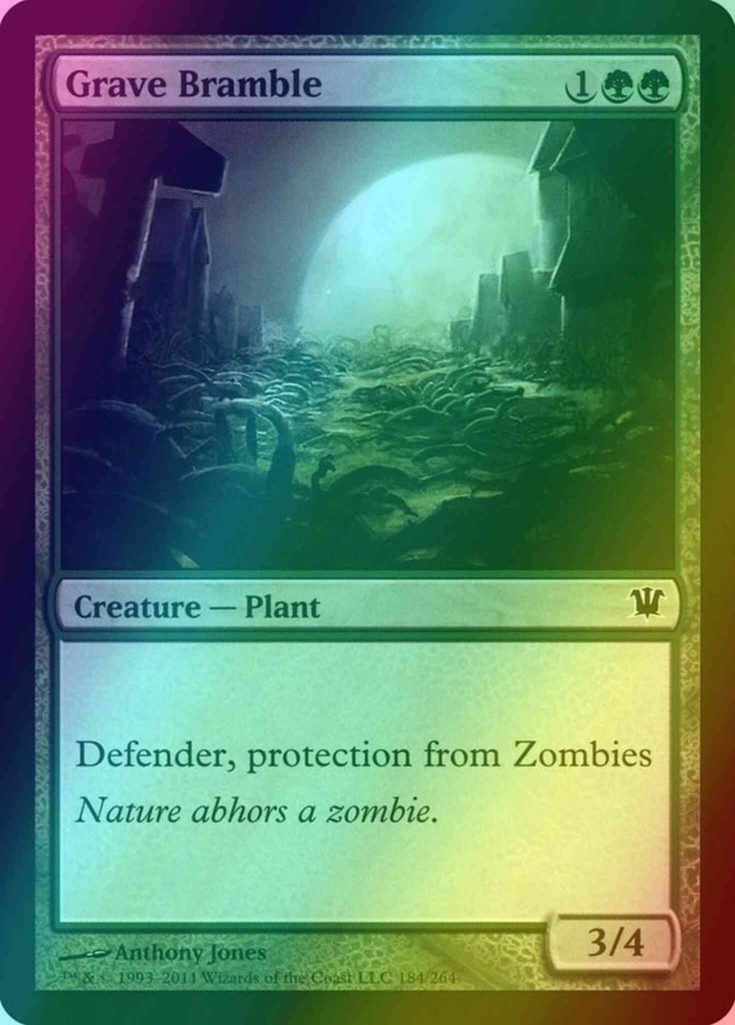 Grave Bramble [184] [Innistrad] [Foil]