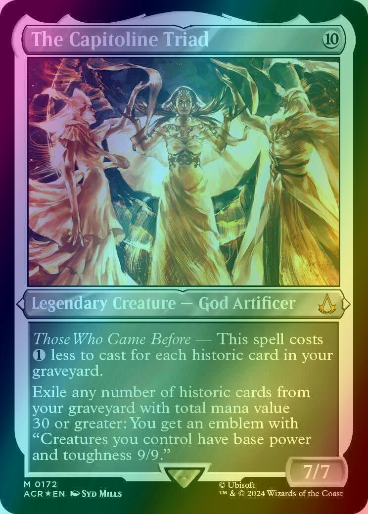 The Capitoline Triad [172] [Assassin's Creed] [Etched Foil]