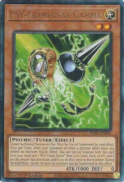 PSY-Framegear Gamma - RA05-EN006 - Ultimate Rare - 1st Edition