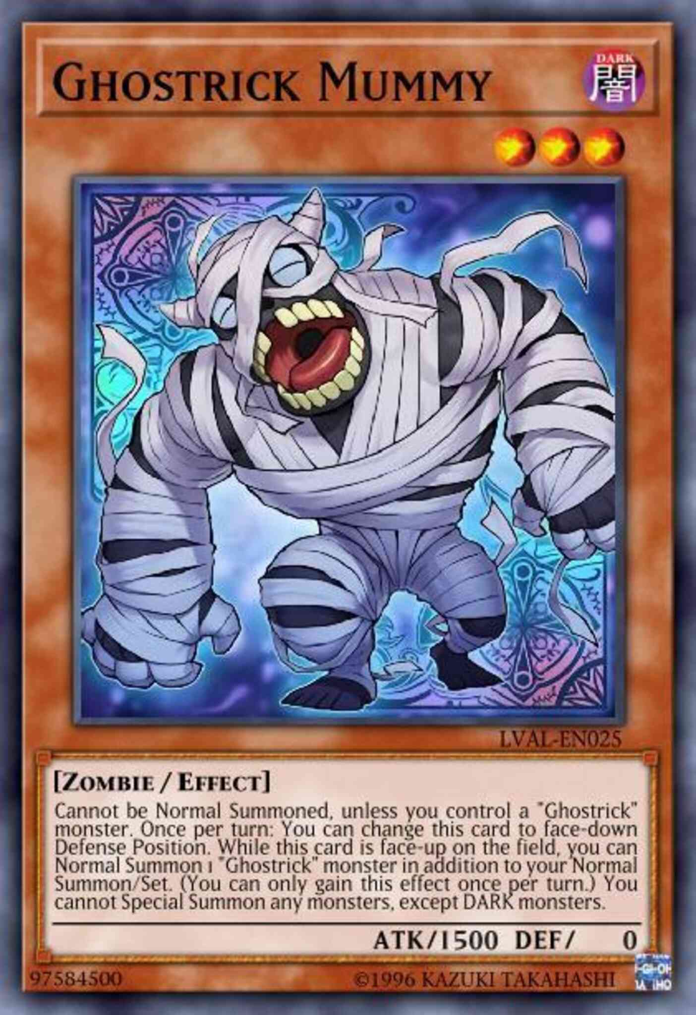 Ghostrick Mummy - MP14-EN206 - Common - 1st Edition