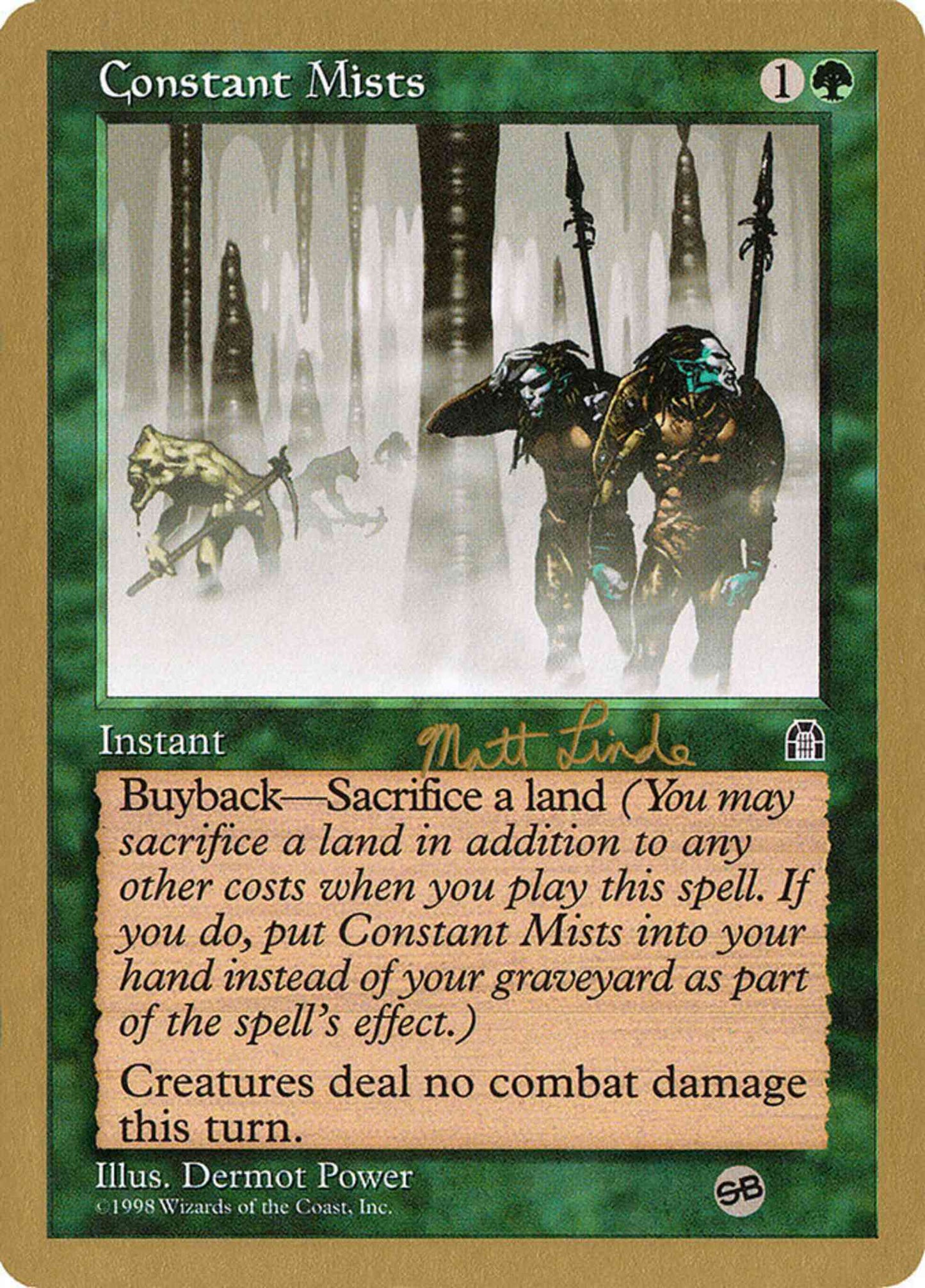 Constant Mists [ml104sb] [World Championship Decks 1999] [Non-Foil]