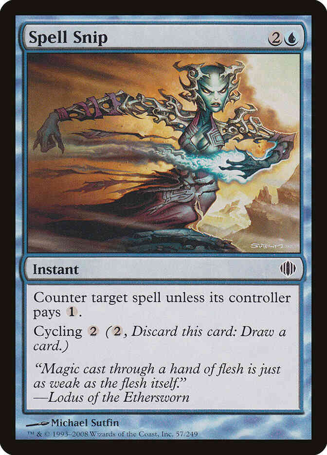 Spell Snip [57] [Shards Of Alara] [Non-Foil]
