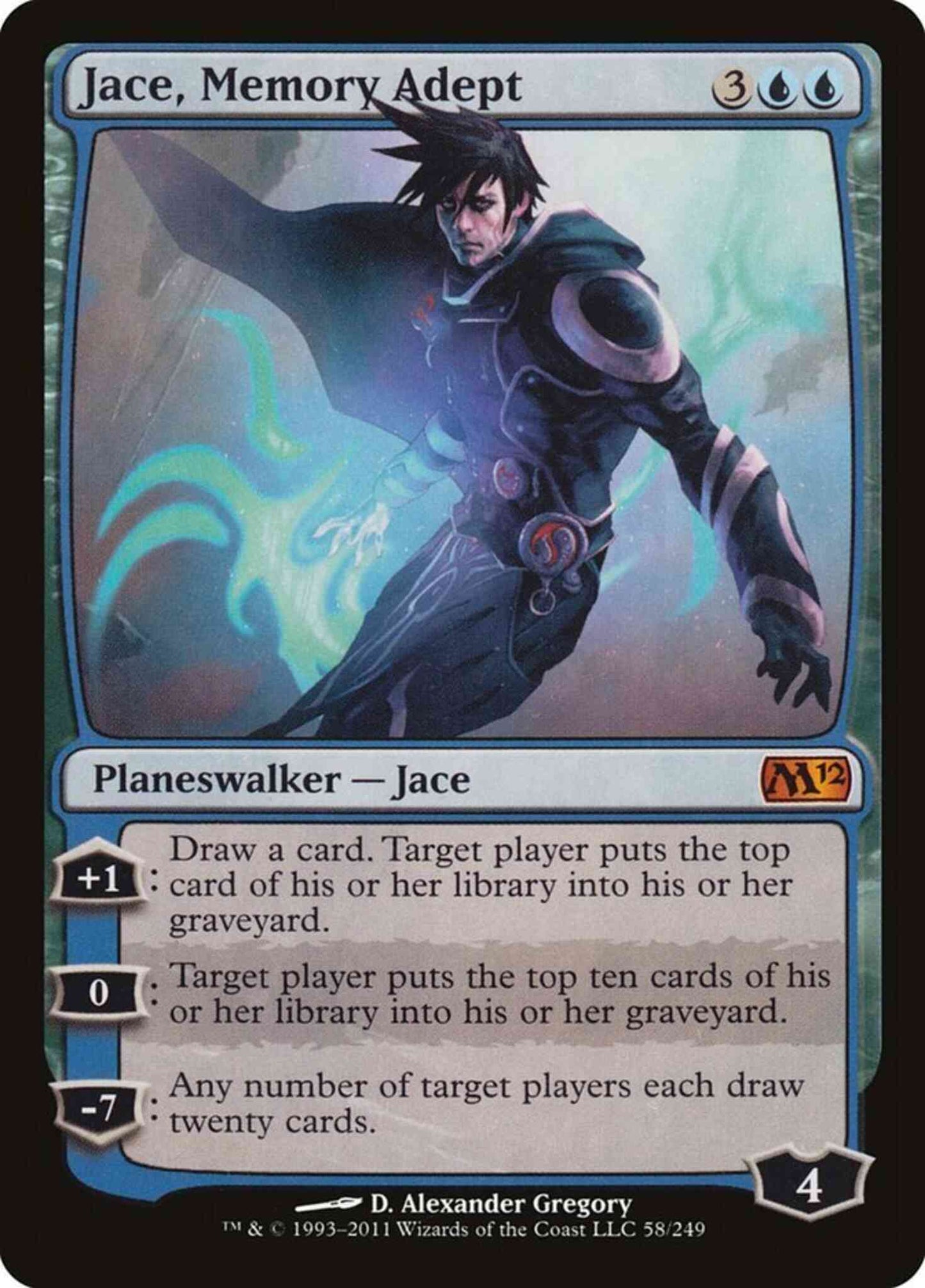 Jace, Memory Adept [58] [Magic 2012] [Non-Foil]