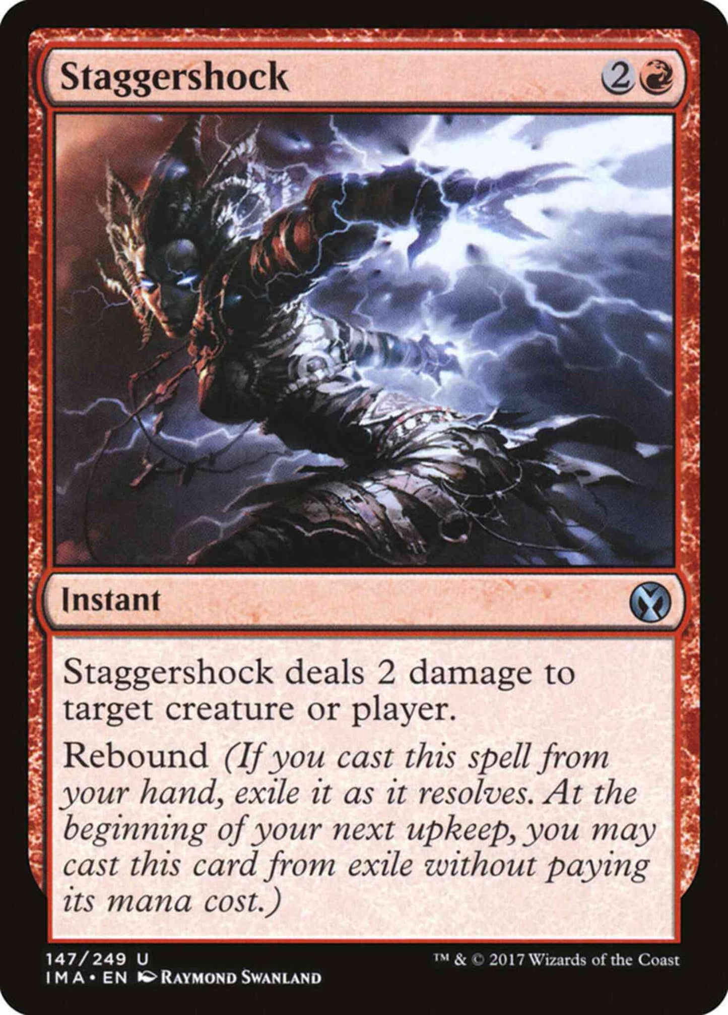 Staggershock [147] [Iconic Masters] [Non-Foil]