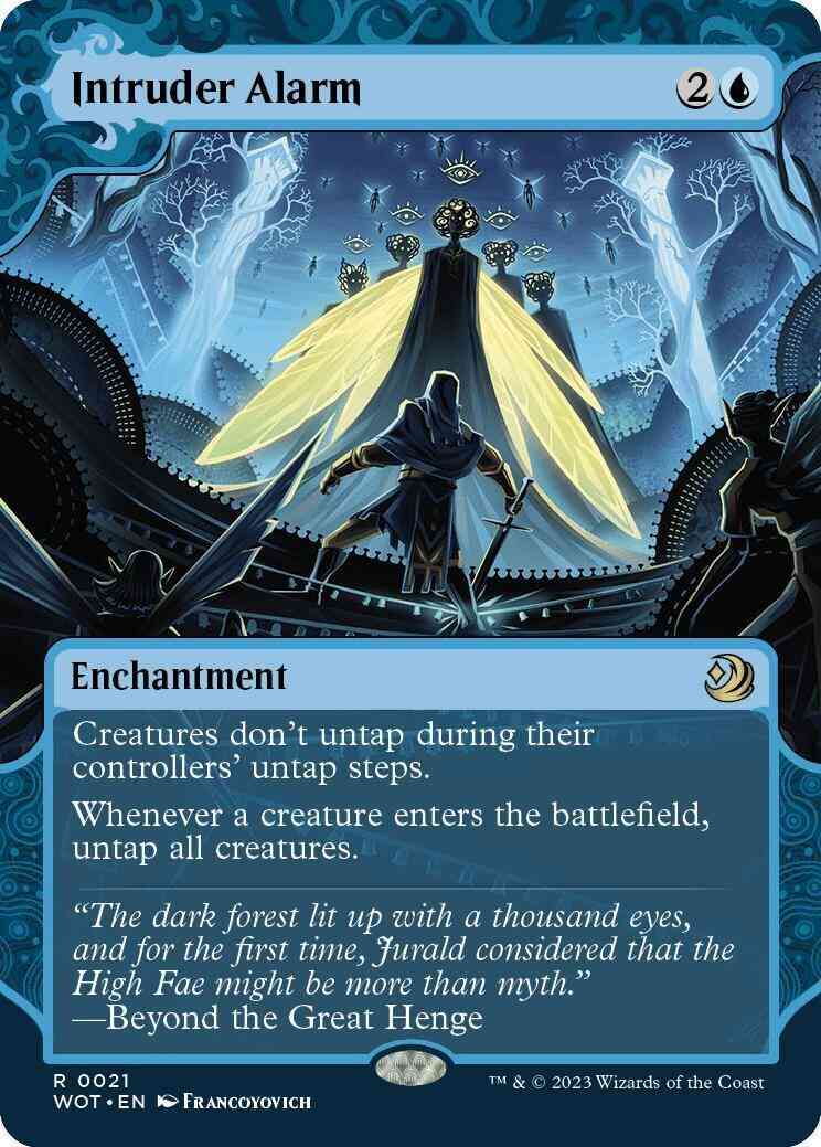 Intruder Alarm [21] [Enchanting Tale Showcase] [Wilds of Eldraine: Enchanting Tales] [Non-Foil]