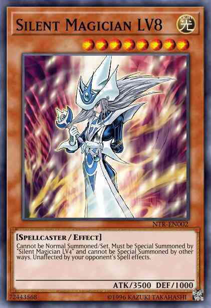 Silent Magician LV8 - NTR-EN002 - Super Rare - Limited