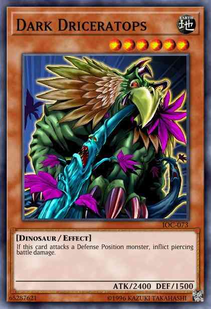 Dark Driceratops - IOC-073 - Rare - Unlimited