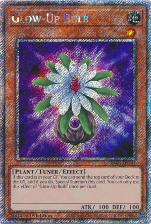 Glow-Up Bulb - RA03-EN245 - Platinum Secret Rare - 1st Edition