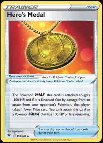 Hero's Medal - 152/185 - Uncommon [swsh4-152] [Non-Holo]