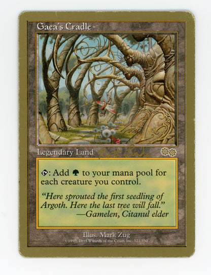 Gaea's Cradle — Damaged — ID 17227