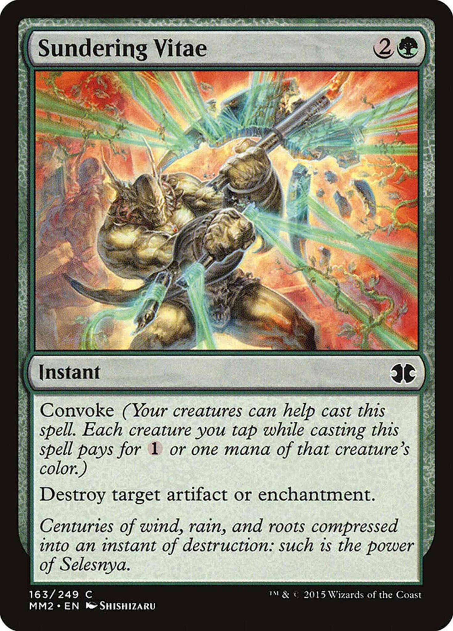 Sundering Vitae [163] [Modern Masters 2015] [Non-Foil]
