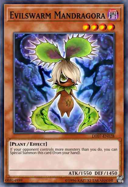 Evilswarm Mandragora - HA07-EN015 - Super Rare - Unlimited