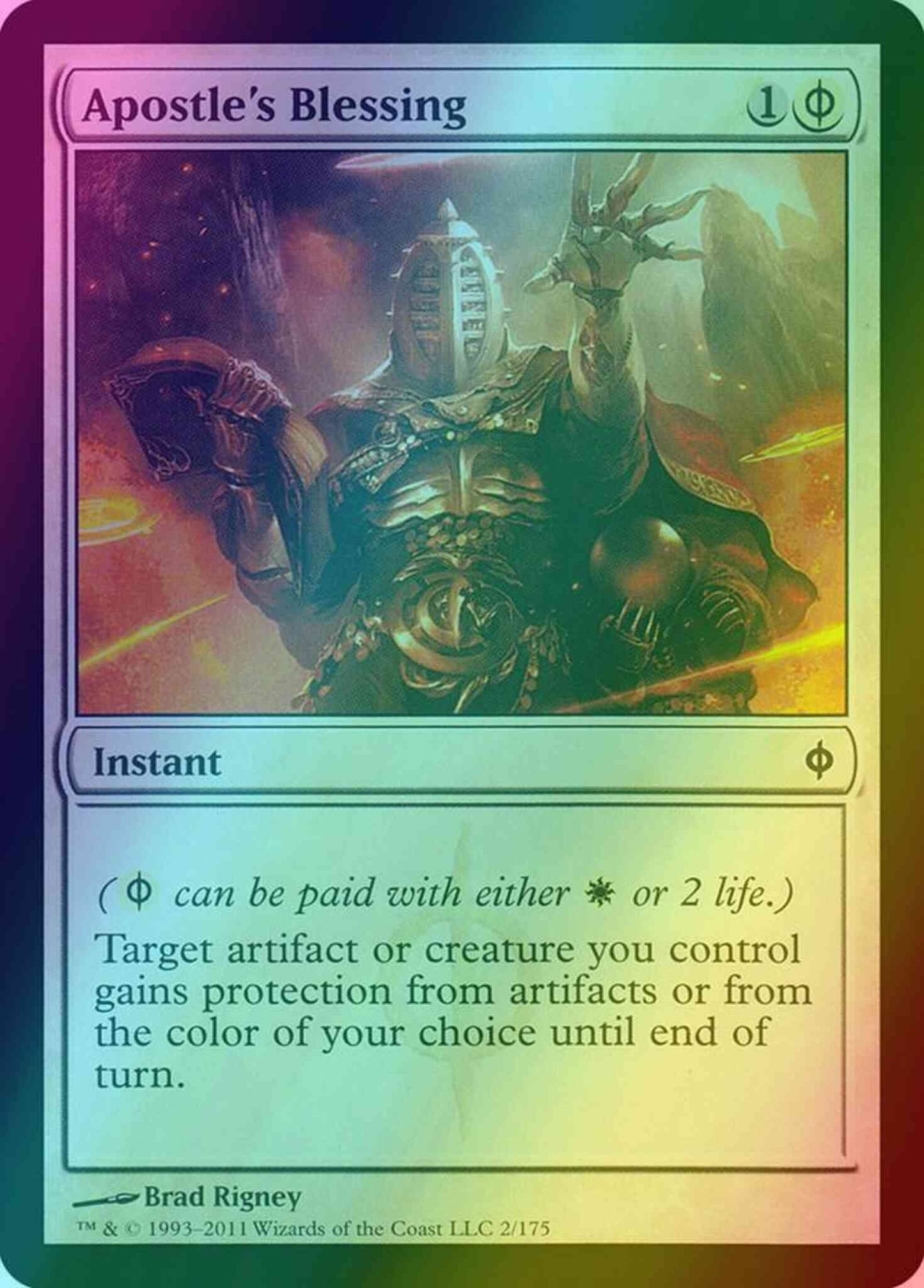 Apostle's Blessing [2] [New Phyrexia] [Foil]