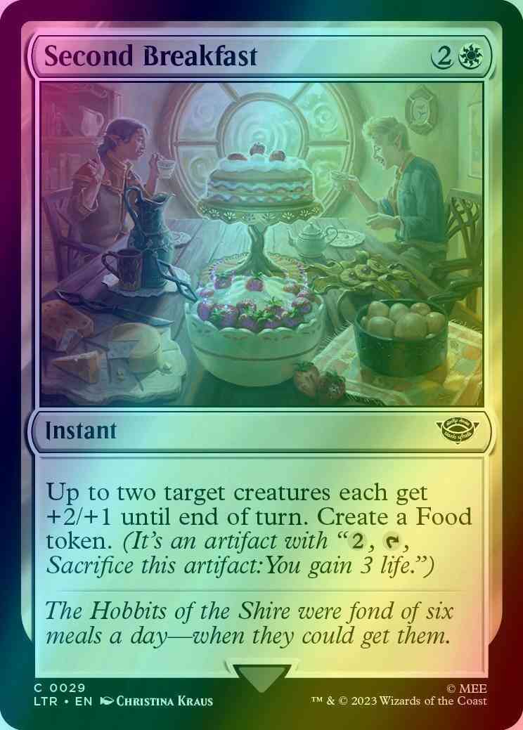 Second Breakfast [29] [The Lord of the Rings: Tales of Middle-earth] [Foil]