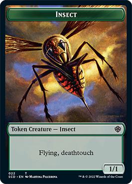 Cat Token (03) // Insect Token (22) [Starter Commander Decks: Tokens] [Non-Foil]