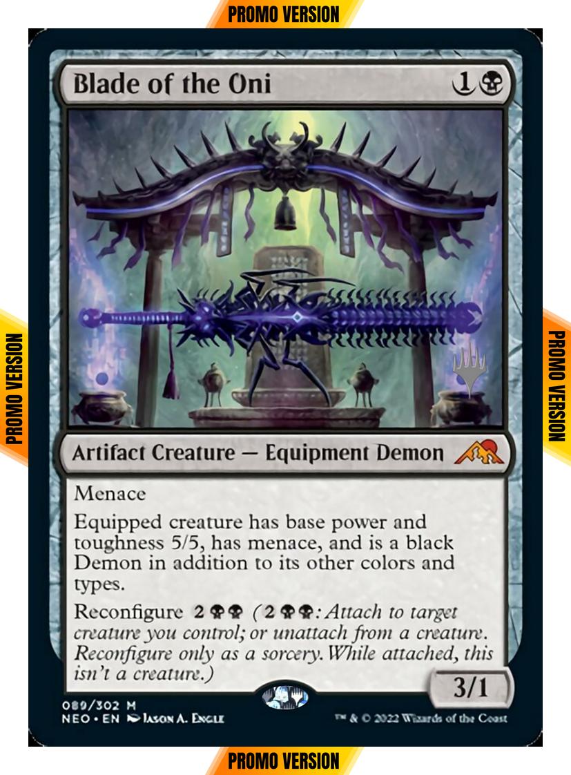 Blade of the Oni [Promo Pack] [89p] [Kamigawa: Neon Dynasty: Promos] [Non-Foil]