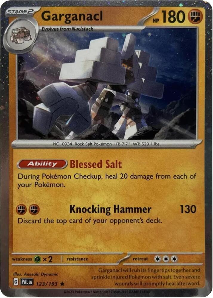 Garganacl - 123/193 - Promo [Blister Pack] [sv02msp-123] [Cosmos Holo]