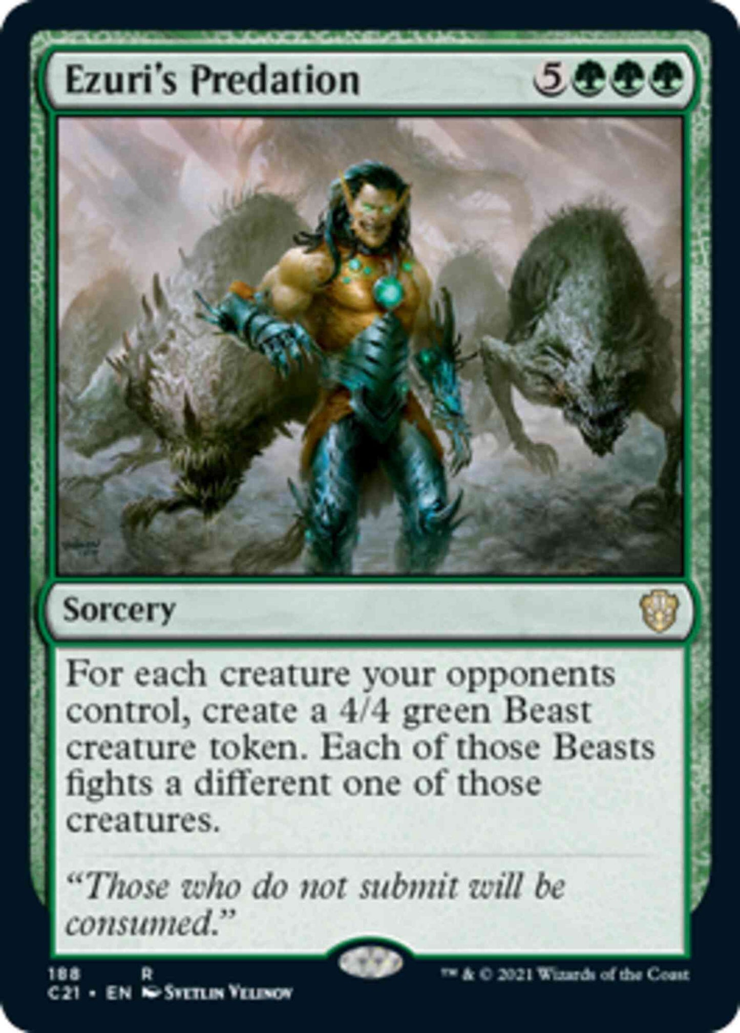 Ezuri's Predation [188] [Commander 2021] [Non-Foil]