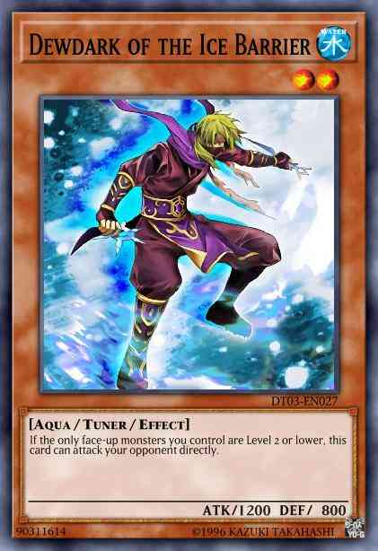 Dewdark of the Ice Barrier - HA03-EN020 - Super Rare - Unlimited