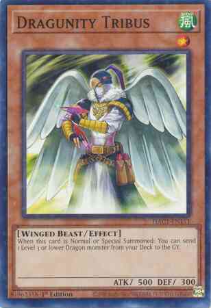 Dragunity Tribus - HAC1-EN151 - Duel Terminal Normal Parallel Rare - 1st Edition