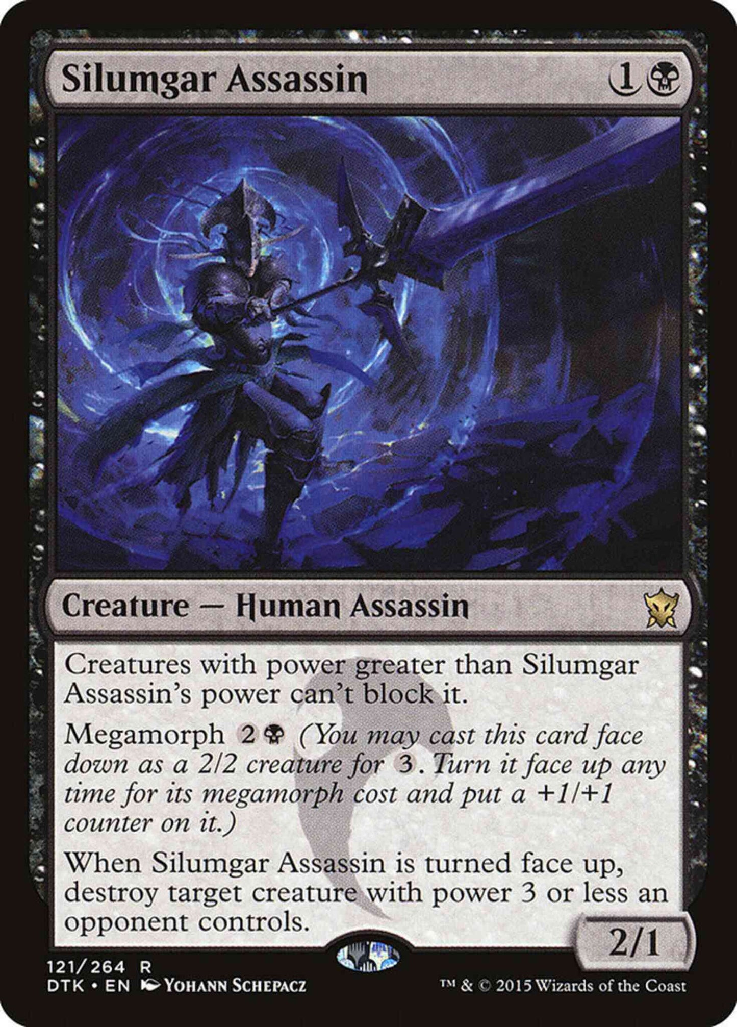 Silumgar Assassin [121] [Dragons Of Tarkir] [Non-Foil]