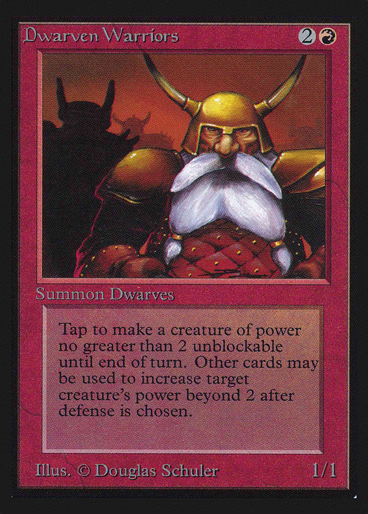 Dwarven Warriors [144] [Intl Collectors Edition] [Non-Foil]