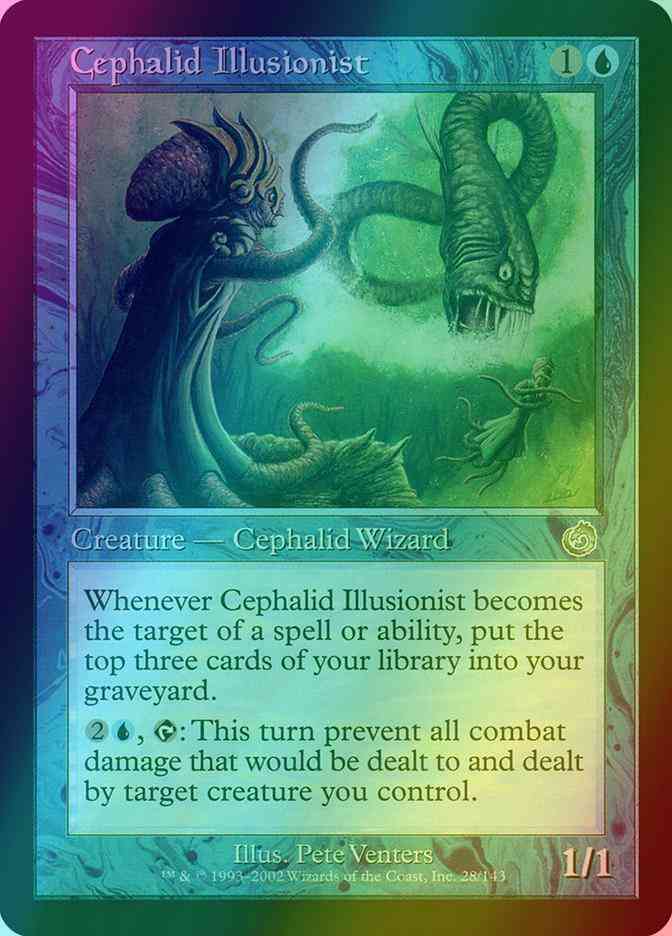 Cephalid Illusionist [28] [Torment] [Foil]