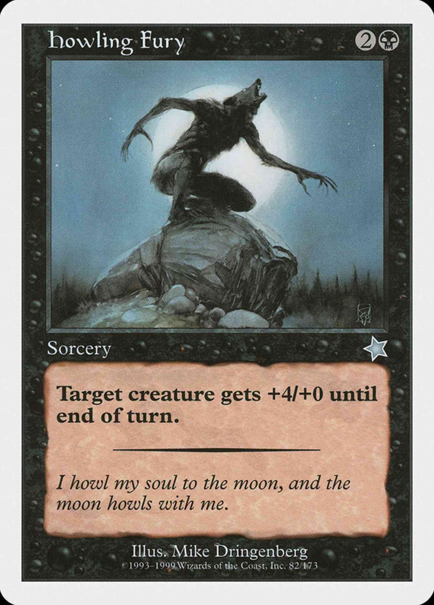 Howling Fury [82] [Starter 1999] [Non-Foil]