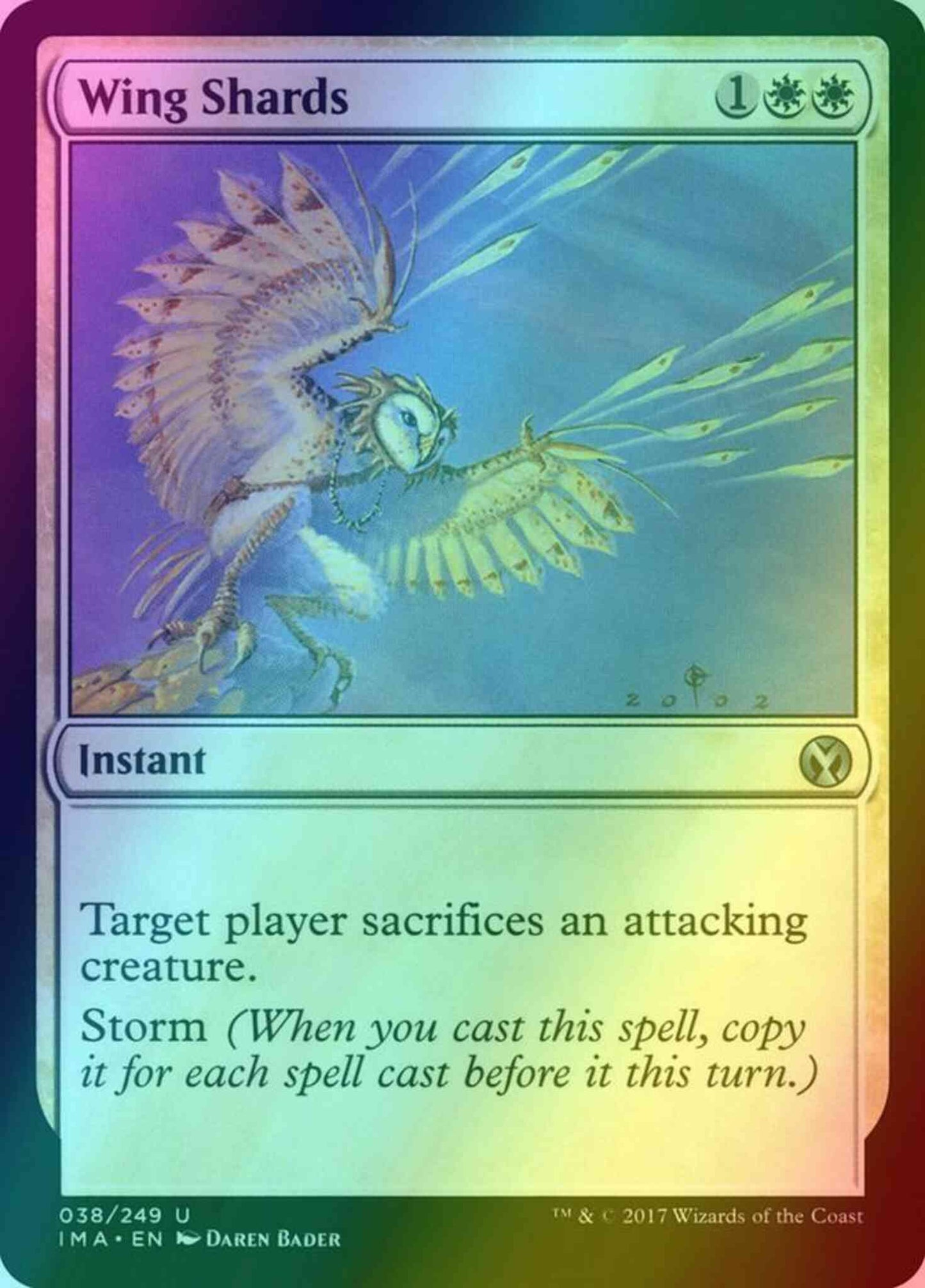Wing Shards [38] [Iconic Masters] [Foil]